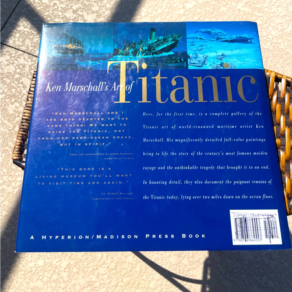 *Final Sale Ken Marschall's Art of Titanic Book - Picture 4 of 10